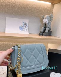 Classics Design Handbag Shoulder Bag Brand Loulou Y-shaped Designer Seam Leather Ladies Metal Chain Clamshell Messenger Chain Bags