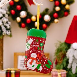 Bottles Adorable Metal Christmas Stocking Gift Box Perfect For Festive Decoration And Delightful Glass Lunch Storage Yarn