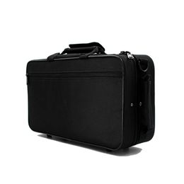 Clarinet Oxford Cloth Case For Clarinet Box Black Shoulderable Portable Black Pipe Square Box Musical Instrument Accessories Black Pipe Bag New