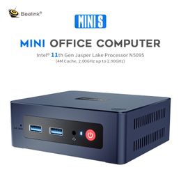 Mini PCs Beelink Mini S Mini PC Celeron N5095 or Alder Lake N95 8GB/16GB DDR4 256GB/512GB SSD Windows 11 Pro 4K 2.0 WIN11 Computer 230925