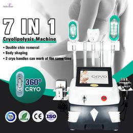 2023 Newly Cryotherapy Fat Freeze Slimm Machine 360 Cryolipolysis Beauty Equipment with 3 Cryo Handles and Two Years Free Warranty Freeze Slimming Machine