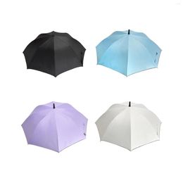 Umbrellas 8 Ribs Rain Umbrella Waterproof Stick Creative Comfortable Rainproof Windproof For Backpacking Camping Outdoor