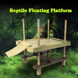 Reptile Supplies SML Turtle Basking Platform Terrapin Dock Brazilian Water Floating Island Ramp Aquarium Decor 230925