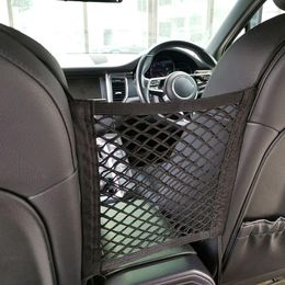 Car Organiser Seat Storage Bag Centre Safety Interior Accessories Auto Separation Net Mesh