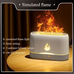 Mist Humidifier, USB Portable Mist Humidifier, Desktop Air Humidifier, Silent Ultrasonic Humidifier With Timer Mode And 3 Color Lights