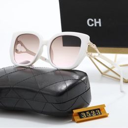 Fashion Classic Designer Sunglasses For Men Women Sunglasses Luxury Polarised Pilot Oversized Sun Glasses UV400 Eyewear PC Frame Polaroid Lens S3523