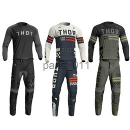 Others Apparel 2023 Racing MX Race Wear Motocross set Motorcycle Clothing ATV Dirt Bike Clothing Off Road Gear Set x0926