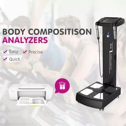 High Accuracy PBF BMI Testing Result Machine Bioelectrical Impedance Body Composition Analysis Body Parts Circumference Measure Device with 2 Printers