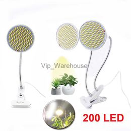 Grow Lights 200 LED Phyto Lamp plant Grow light Full Spectrum Flower phytolamp Clip growbox indoor cultivo Greenhouse Fitolamp vegs YQ230926