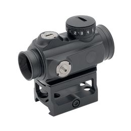 Romeo-MSR 1x20mm 2 MOA Red Dot Sight Durable Waterproof Lightweight Ultra-Compact Riflescope with 1.41inch co-witness Mount and Flip-Back Lens Covers