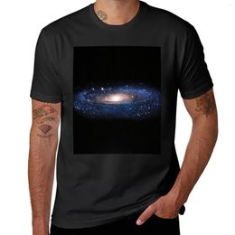 Men's Polos Milky Way With Black Background T-Shirt Customised T Shirts Cute Tops Edition Shirt T-shirts For Men Cotton