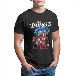 Men's T Shirts The Things Halloween Costumes Horror Summer US Size 2023 Men/Women Tees Mens Clothing Best Surprise Party