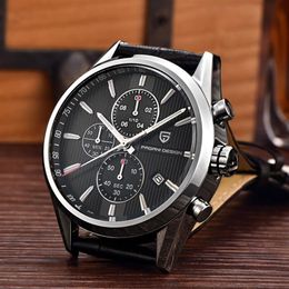 Men Fashion Classic Top Brand Quartz Watch Multifunction Sport Military Watches Men Relogio masculino Pagani Design Dive 30M3378