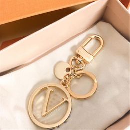 Luxury Designer Keychain Classic Brand Key Buckle Letter Key Chain Bag Ring Handmade Keychains High Quality Men Women Bags Pendant239W