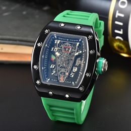 2023 luxury all dial work fashion set sports watches for men and women leisure fashion scanning tick quartz watch rm08