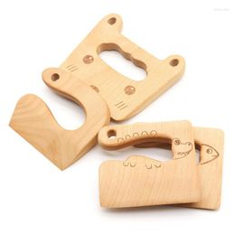 Knives Children's Wooden Knife General Easy To Grip Handle Non-toxic Educational Significance Pretend Kitchen Tools Wood