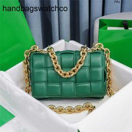 BottegassVenetas Cassettes Bags Cassettess Designer Luxury Padded Cassettes Crossbody Bag Intrecciato Leather Green Gold 7a Quality X16e Have Logo frj