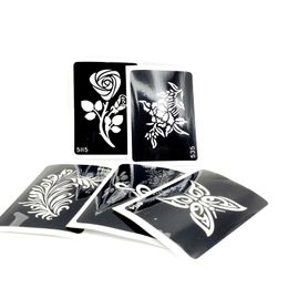Other Permanent Makeup Supply 500 pcs Mixed Design Stencils for Body Painting Glitter Temporary tattoo and Airbrush Picture 230925