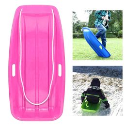 Snowboards Skis Outdoor Snow Sled Thicken Sledge Durable for Skating Kids 230925