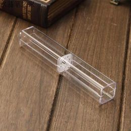 500pcs Retail Box Pen Boxes Plastic Transparent Case Gift Box Ballpoint Pen Holder LX9364300Z