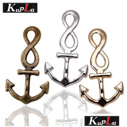 Charms Whole Salekupla Metal Nautical Infinity Anchor Diy Jewellery Handmade Pendant For 21X41Mm 30 Pieces C5246 Drop Delivery Findings Dh5Lw