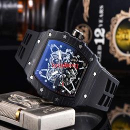 2023 premium luxury brand mens military diving sports watch mens simulation date quartz watch mens leisure diamond watch rm271Z