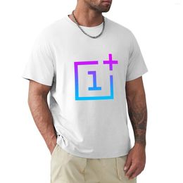Men's Polos OnePlus Logo - Retro Style T-Shirt Plus Size T Shirts Sweat Animal Print Shirt For Boys Black Mens Clothes