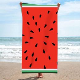 Towel Microfiber Beach Ultra Light Hawaiian Pattern Bath Sand Proof Blanket Travel Multipurpose 75 X