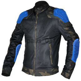 Others Apparel Camo Summer Jacket Motorcycle Jacket Shatterproof Off-road Jacket Shirt Racing Suit Coat With Elbow And Back Protection x0926