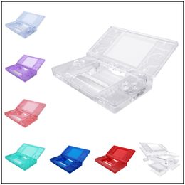 Accessory Bundles eXtremeRate Clear Replacement Full Housing Shell Custom Handheld Console Case Cover Button Screen Len for Nintendo DS Lite NDSL 230925