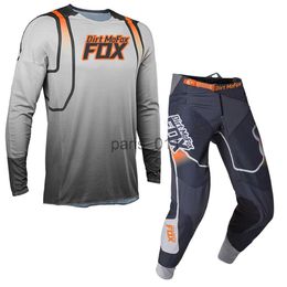 Others Apparel 2023 Motocross Racing Gear Set 180/360 Bnkr Pants Mountain Offroad Kits Men MX BMX Dirt Bike Suit For Adult x0926