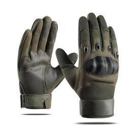 Five Fingers Gloves Winter Sports with Palm Wear Resistant Pads Cutproof Carbon Fibre Hand Guards Combat Training Tactical Military 230925