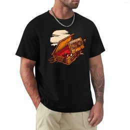 Men's Polos Dead Man Walkmann T-Shirt Black T Shirts Boys Animal Print Shirt Short Sleeve Edition Mens Plain