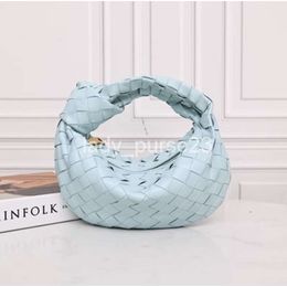 26cm Lady Veneeta Handheld Evening Bags Dumplings Jodie Designer Knot Bag Sheepskin Small Jodies Horn Handbags Mini Woven Women's 2et1