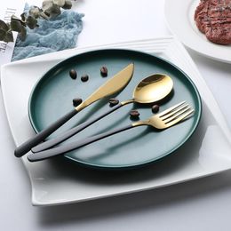 Knives Stainless Steel Tableware Three Piece Steak Knife Fork Spoon Portable Set