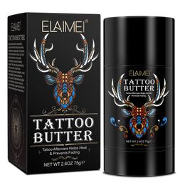 Tattoo Aftercare Butter Balm 2.6oz Tattoo Moisturiser Healing Brightener for Colour Enhance Natural Organic Tattoo Cream