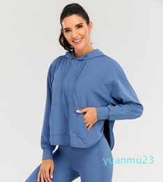 hooded Jacket Shrits Running Long Sleeve Women Casual Personality Outfits Autumn and Winter Sportswear Gym Fitness