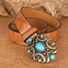 Belts Bohemian Ins Women's Belt Fashion Smooth Buckle