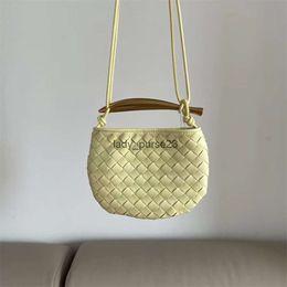 Handbag Sardine Purse Bags Lady Tooth Cassette Bvbag Veneeta Designer Bag Moon Classic Woven 2023 Spring Summer Half New Cowhide Design Metal Vmos