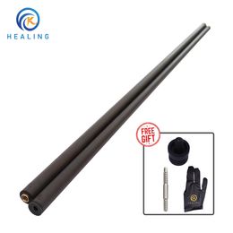 Billiard Cues OEM Shaft 100 Full Carbon Fibre Black Technology Cue for Snooker Customised Tip Joint Conical 230925