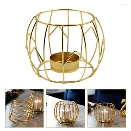 Candle Holders Dinner Table Decorations Wrought Iron Pumpkin Holder Tea Lights Fall Festival Halloween Stand