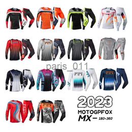 Others Apparel 2023 Mach Gear Set motogp Pants 180 360 MX Combo Moto Enduro ATV Outfit Equipment Men Dirtbike Suit For Adult x0926