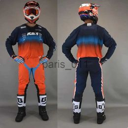 OTHers Apparel Navy Orange Ready To Race MX ATV Motocross Gear Set Team Moto Dirt Bike Motorcycle Pants Combo ENDURO Racing Set H x0926