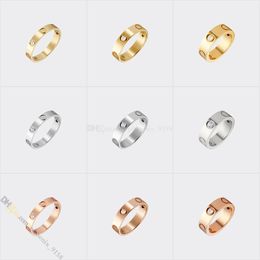 designer ring love screw ring Jewellery designer for women diamond ring Titanium Steel Gold-Plated Never Fading Non-Allergic, Gold/Silver/Rose Gold, Store/21890787
