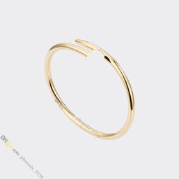 nail bracelet jewelry designer for women Gold Bracelets designer bracelet Titanium Steel Bangle Gold-Plated Never Fading Non-Allergic, Store/21890787