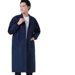 Men's Trench Coats Labor insurance women's work dust cover coat long jacket male warehouse keeper breeder handling clothes labor wom 230925
