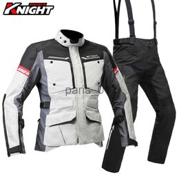 Others Apparel Motorcycle Jacket Men Four Seasons Windproof Motocross Rally Suit Travel Riding Clothes Waterproof+Cold-proof Liner Rally Suit x0926