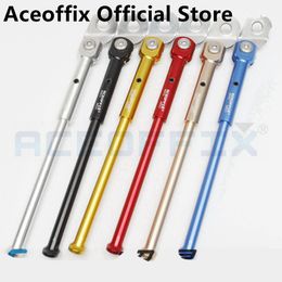 Bike Stems ACEOFFIX Side stand for Brompton folding bike Stand Park Kickstand 110g Ks01U 230925