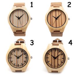 2015 Newest Bamboo Watch Analog Elegant Unisex Wooden Watches Casual Quartz wrist watch For Men Women gifts Accept Customization O2338