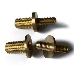 Billiard Accessories Walking Stick Cane Pool Snooker Cue Brass Coupler Connector Screw Joint Pin Set 230925